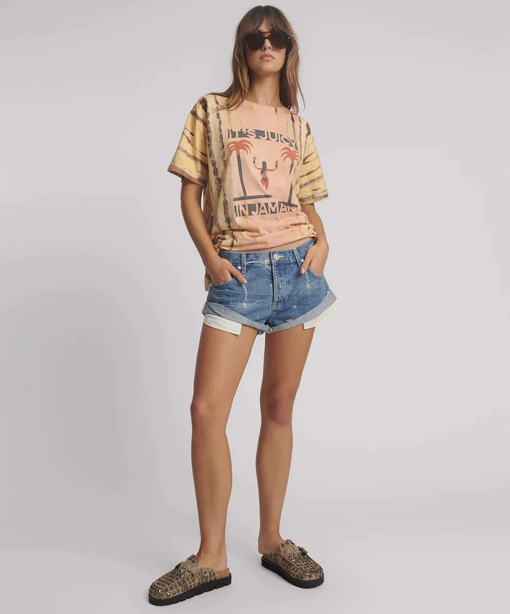 Bandits Low Waist Denim Short - Ocean Blue