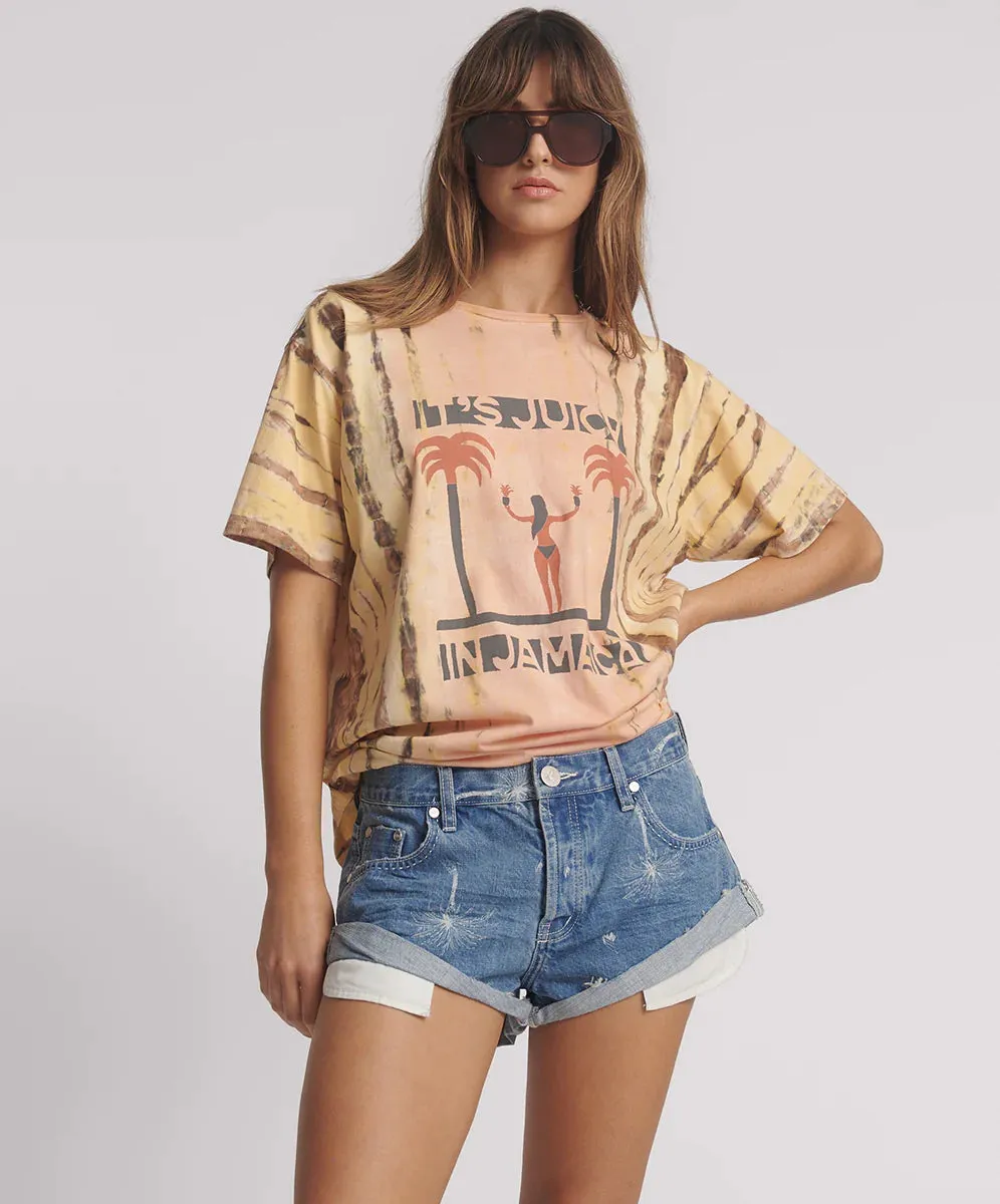 Bandits Low Waist Denim Short - Ocean Blue