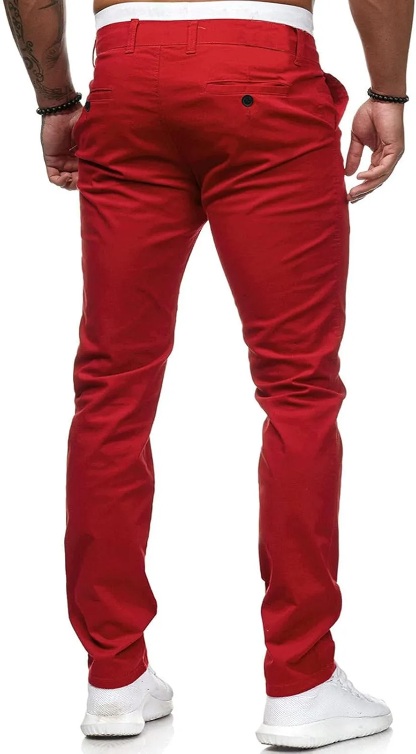 Cargo Sweatpants for Men Khaki Baggy Pants with Zipper Pockets Man's Lightweight Hiking Ripstop Cargo Pants Regular