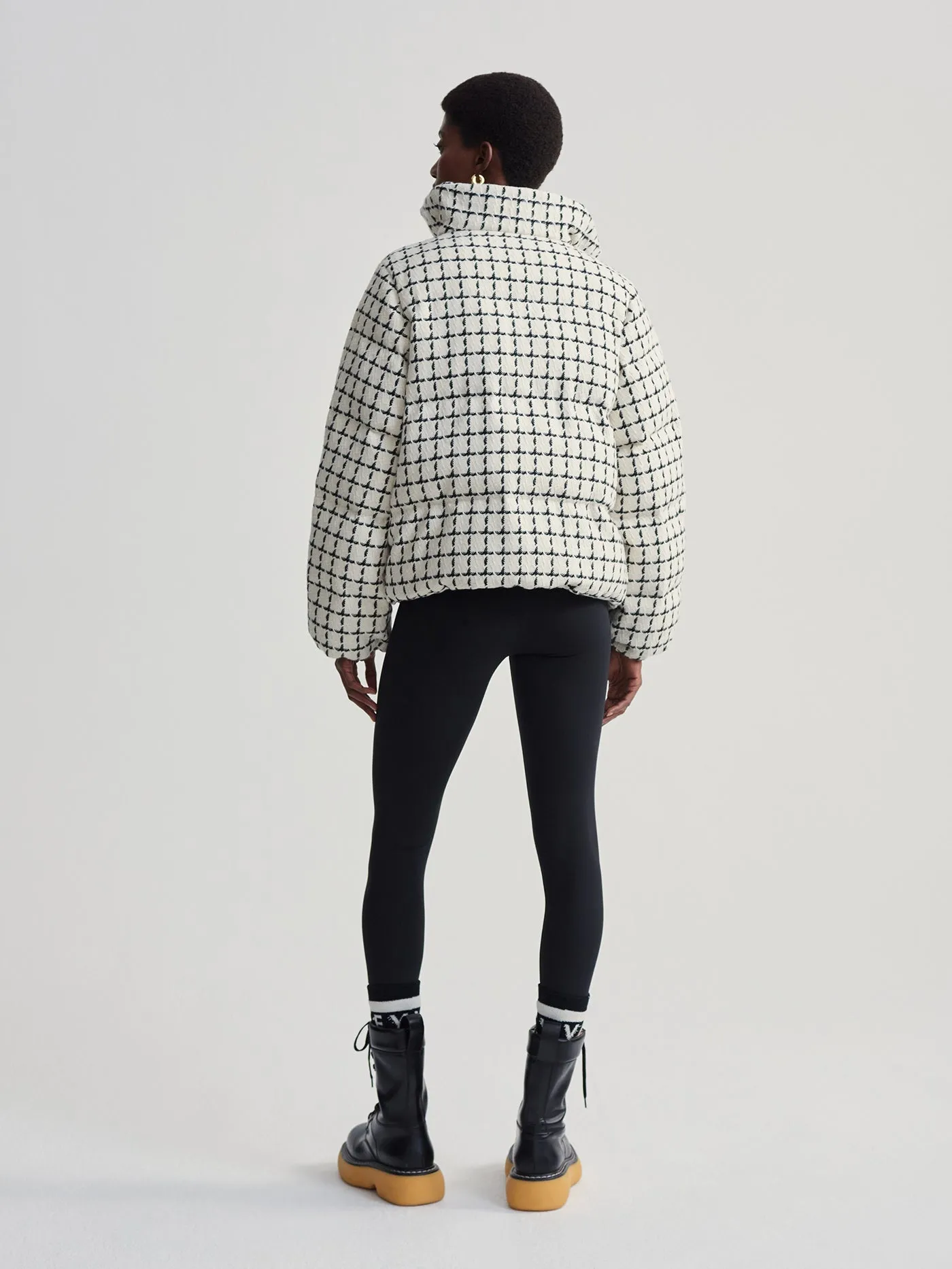 Eugene Check Short Puffer