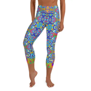 Hippy Gal Yoga Capri Leggings