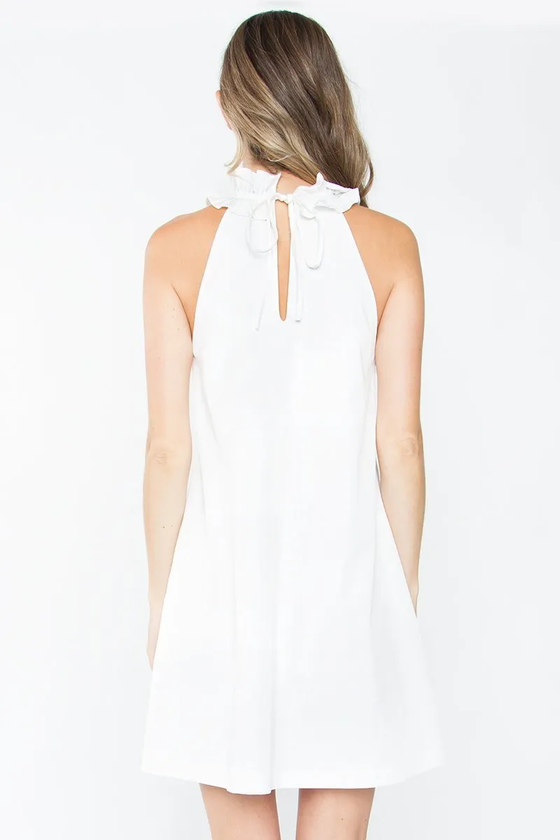 Igne Ruffle Shift Dress