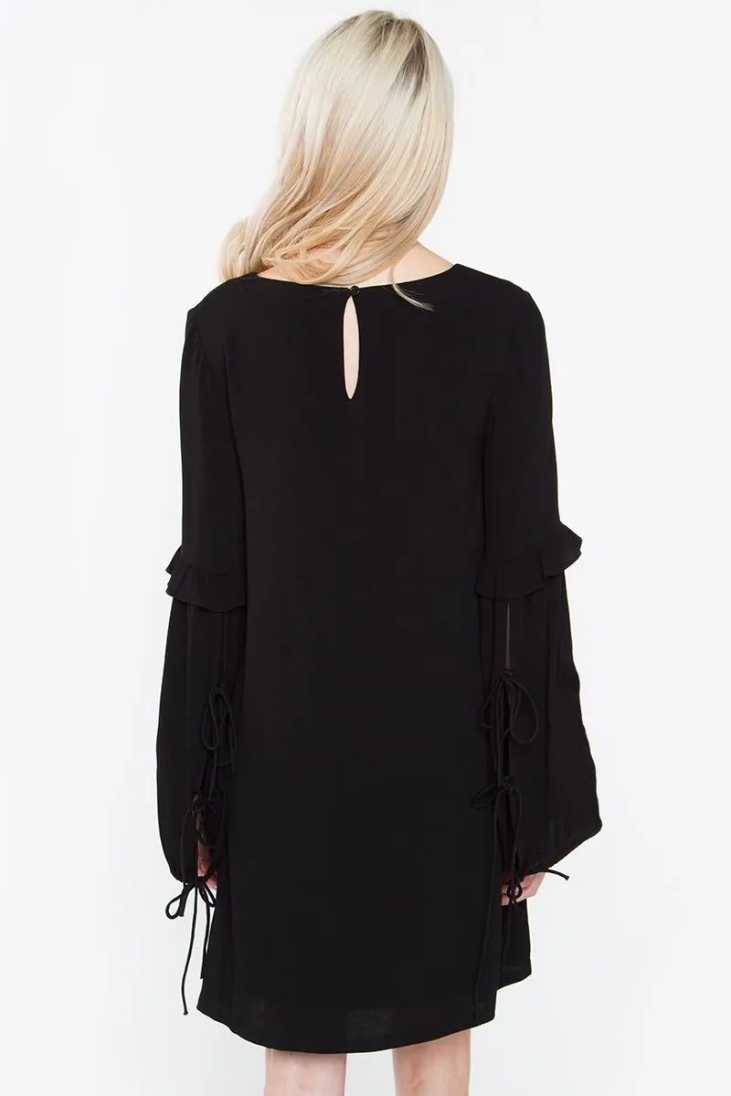 Isa Ruffle Shift Dress