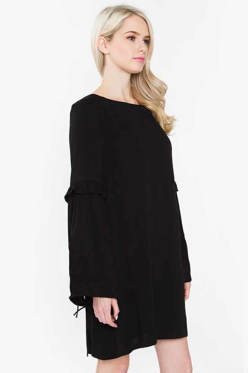 Isa Ruffle Shift Dress