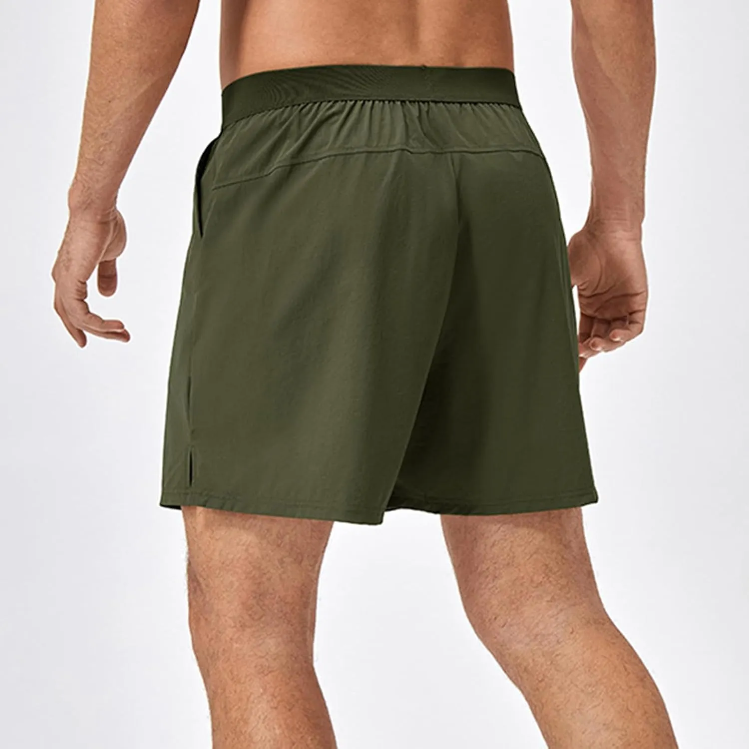 Men's Stretch Workout Shorts Quick Dry Breathable Comfy Shorts Summer Slim Fit Casual Pants for Outdoor Daily Sports