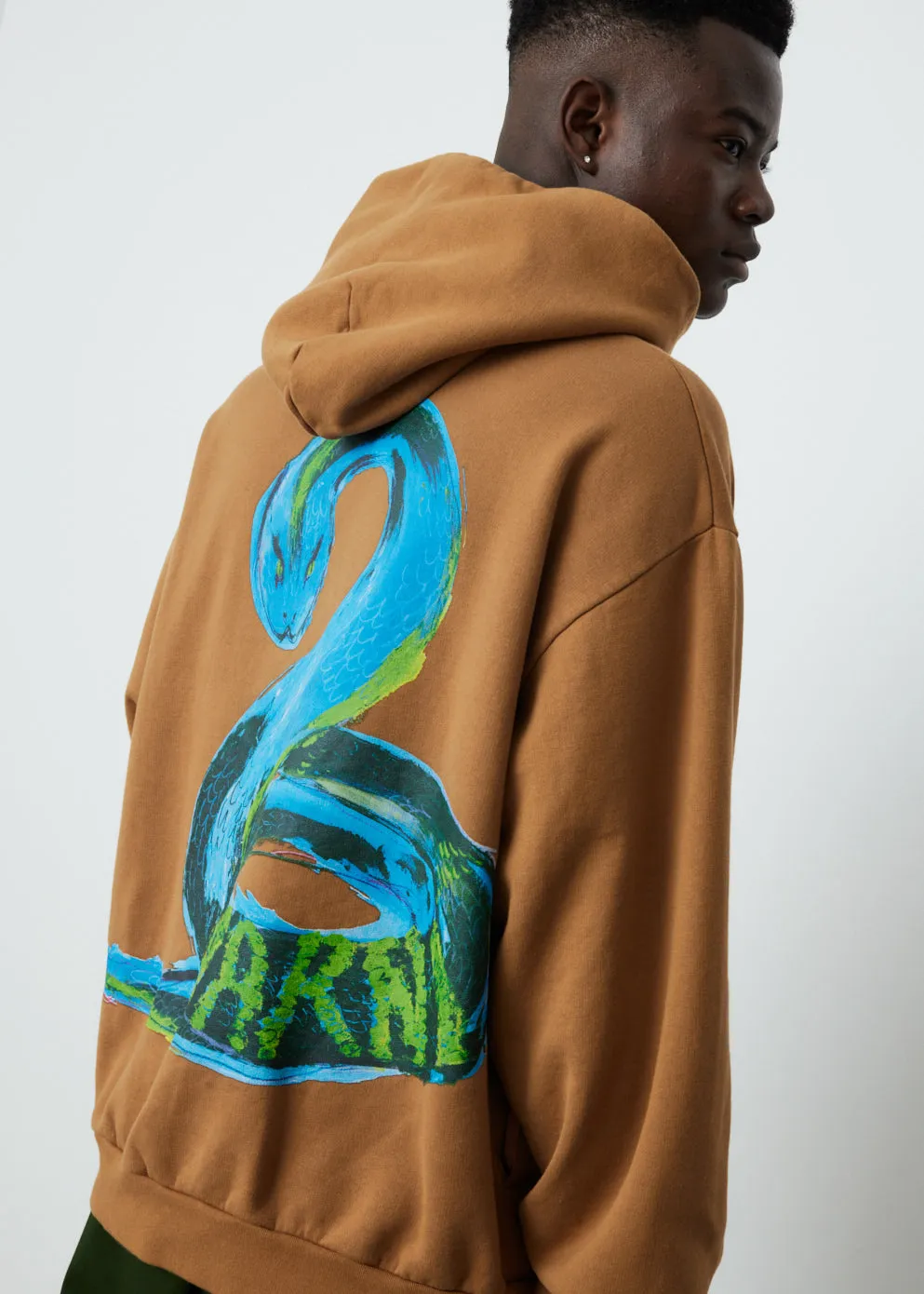 Printed Snake Hoodie