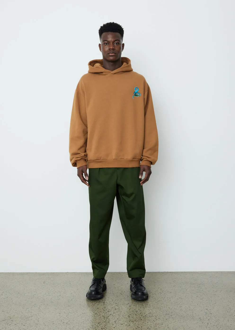 Printed Snake Hoodie