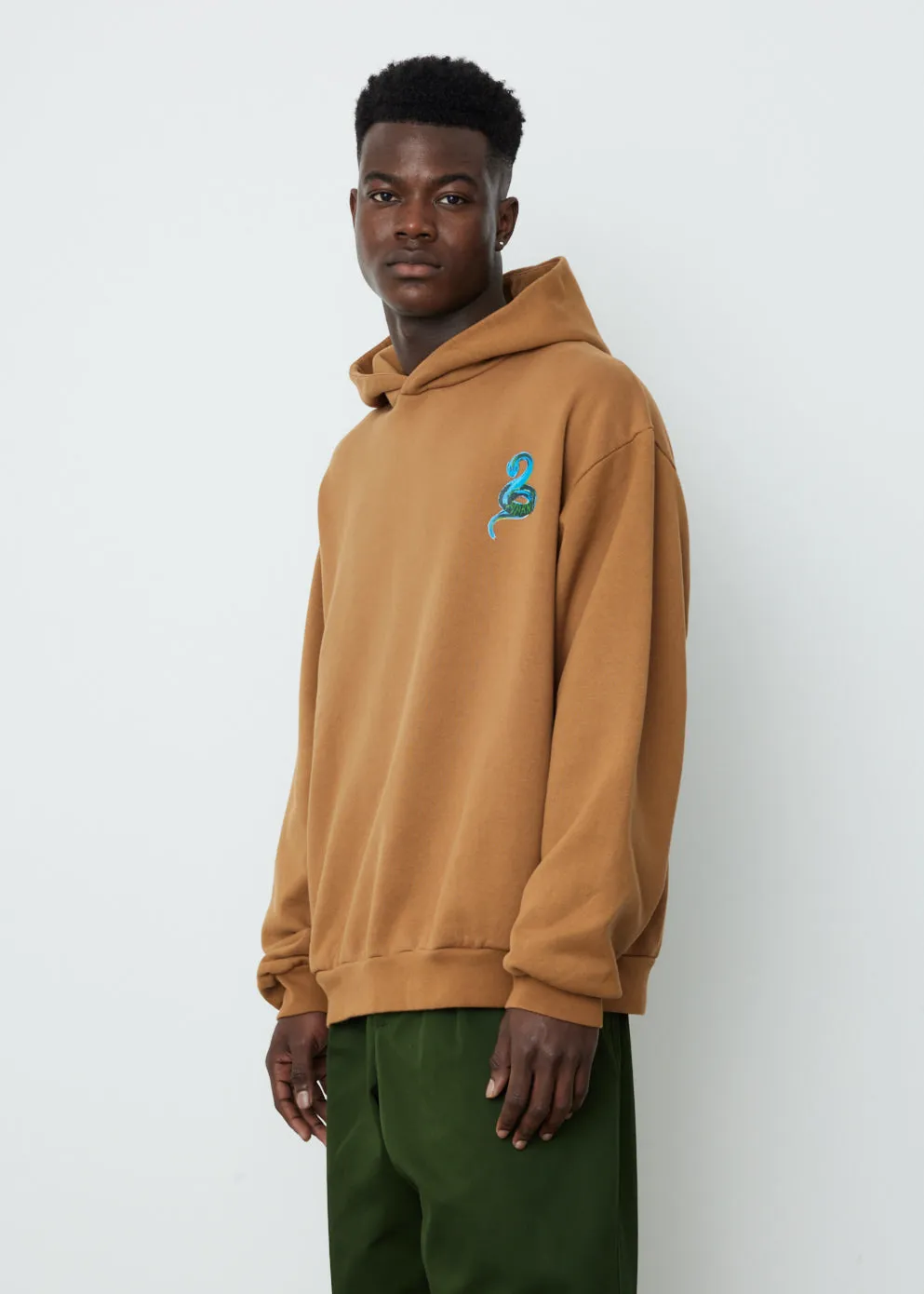 Printed Snake Hoodie