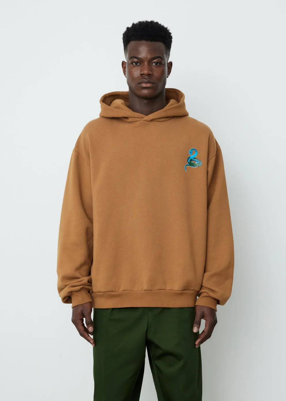 Printed Snake Hoodie