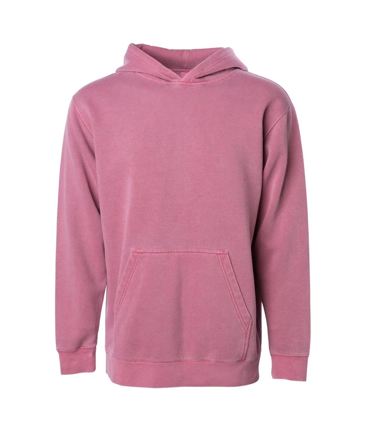 PRM1500Y YOUTH MIDWEIGHT PIGMENT DYED HOODED PULLOVER