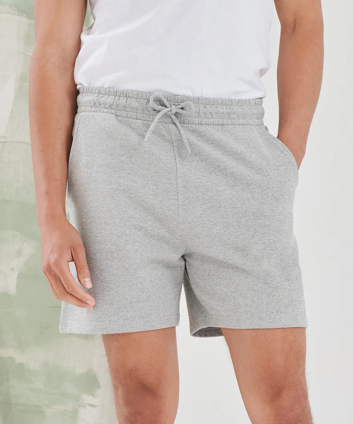 Unisex sustainable fashion sweat shorts | Black