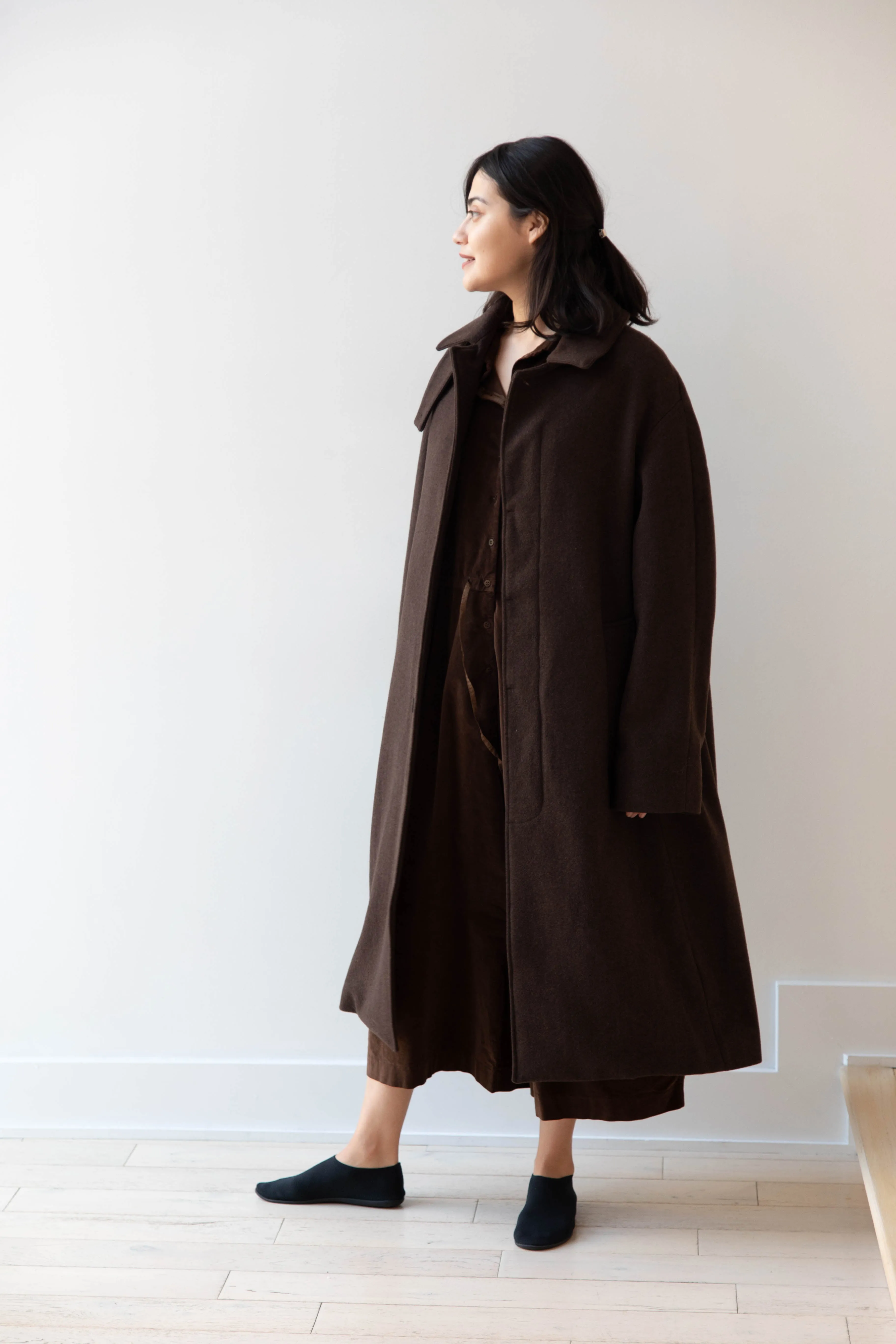 Wright & Doyle | Tirage Coat in Cacao