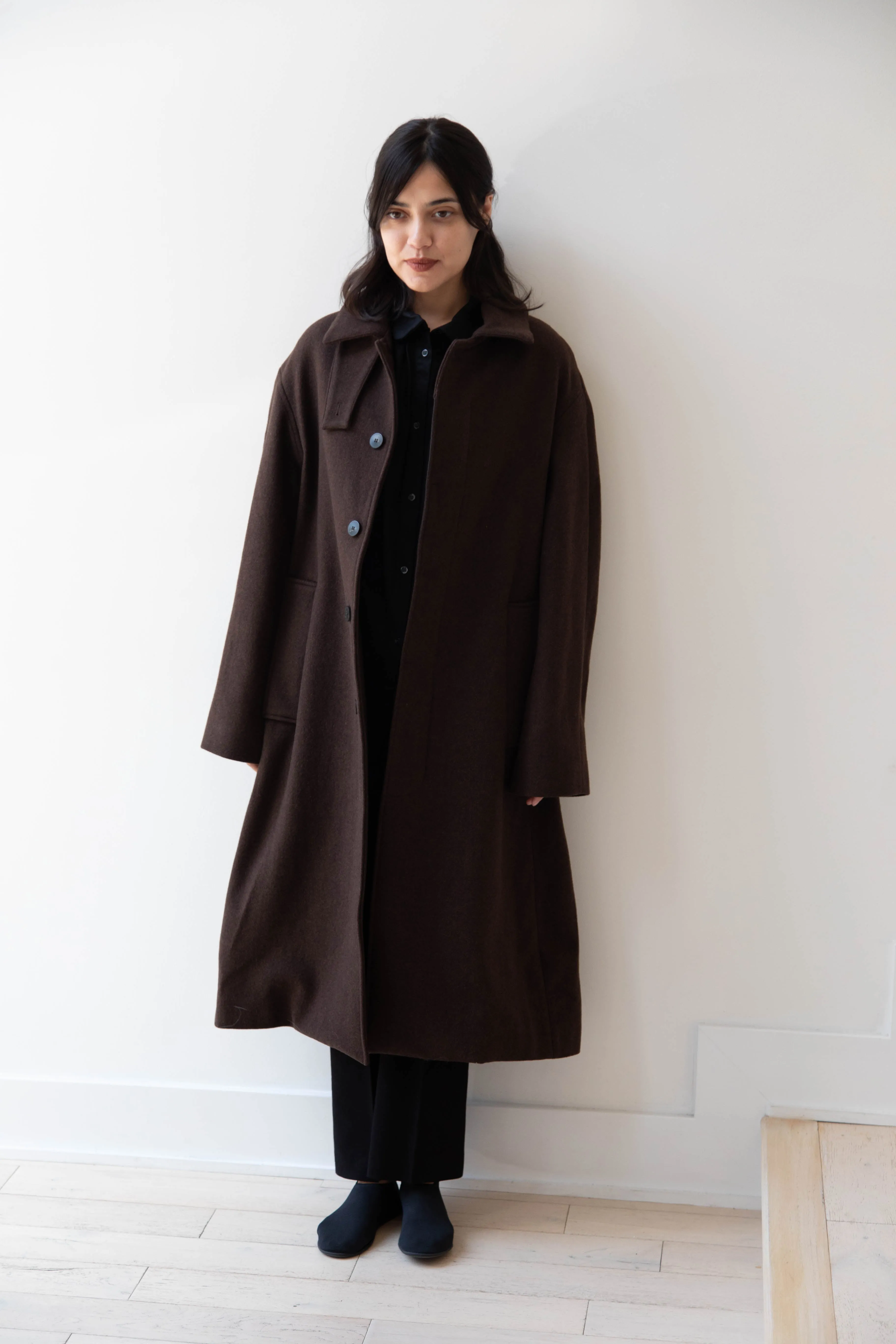 Wright & Doyle | Tirage Coat in Cacao